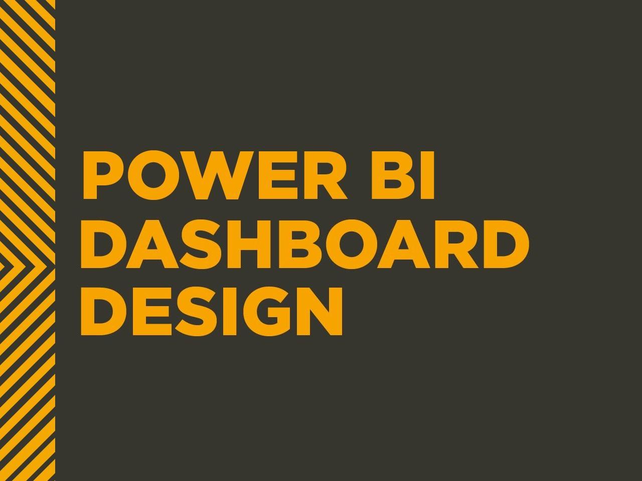 power bi dashboard